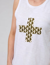 Load image into Gallery viewer, Everyday Tank |  White Fez Cross
