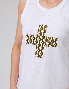 Everyday Tank |  White Fez Cross