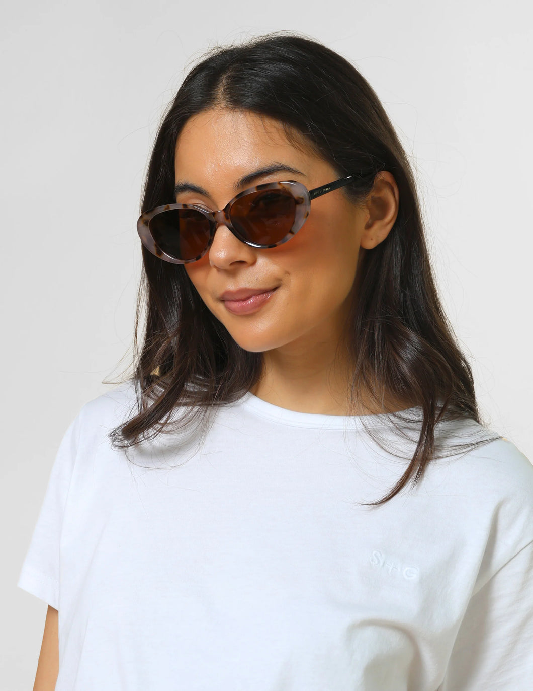 Sahara Sunglass | Marble Tort