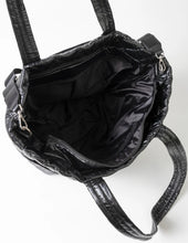 Load image into Gallery viewer, Stella + Gemma Tote Bag Quilted |Black
