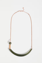 Load image into Gallery viewer, Elk -Arens Necklace | Dark Olive
