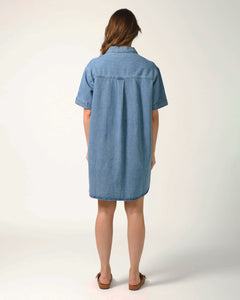 Vinnie Dress | Blue Denim