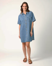 Load image into Gallery viewer, Vinnie Dress | Blue Denim
