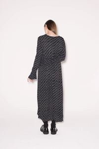 Yin Dress | Black/Grey Code