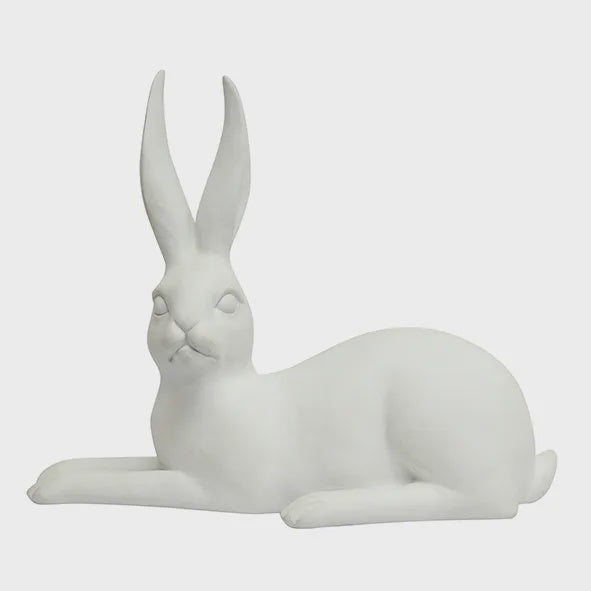 Harold the Hare Lying Left | White