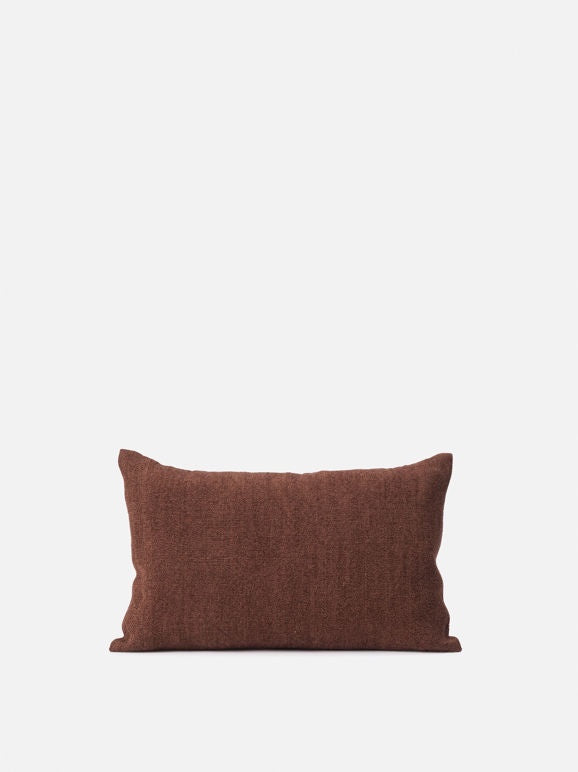 Heavy Linen Jute Cushion Cover/Plum
