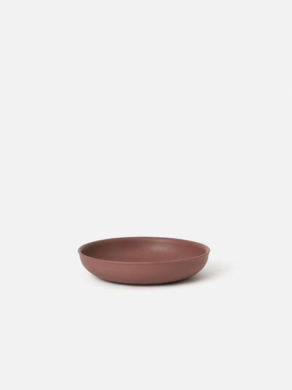 Halo Serving Bowl - Low Plum Small