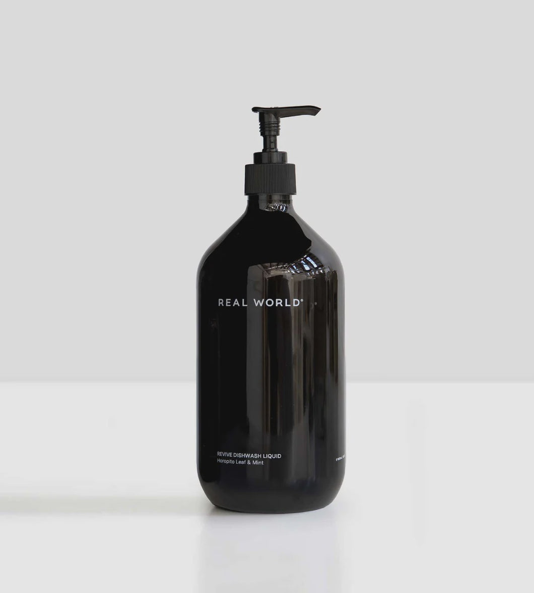Real World Dishwashing Liquid | Horopito + Mint Leaf