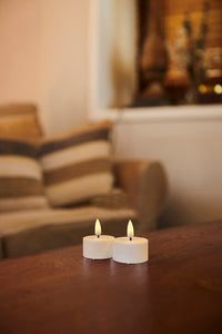 SIRIUS Sille Tealight S/2 Rechargeable