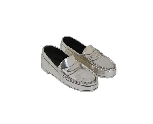 Pair of Silver Dress Shoes