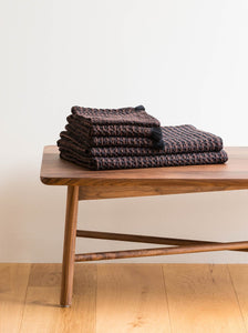 Aalto Towels | Midnight Mahogany