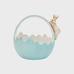 Easter Ceramic Bunny Basket