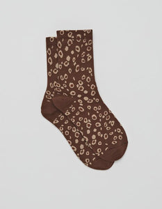 Cheetah Chocolate Socks