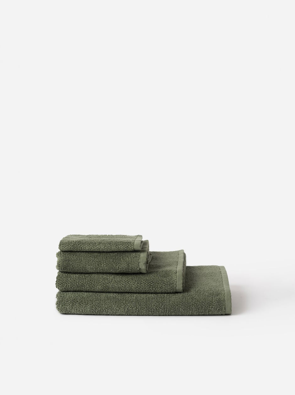 Classic Cotton Towel Range | Olive