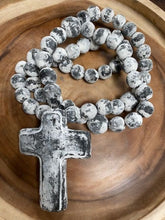 Load image into Gallery viewer, Rosary Beads - Black wash
