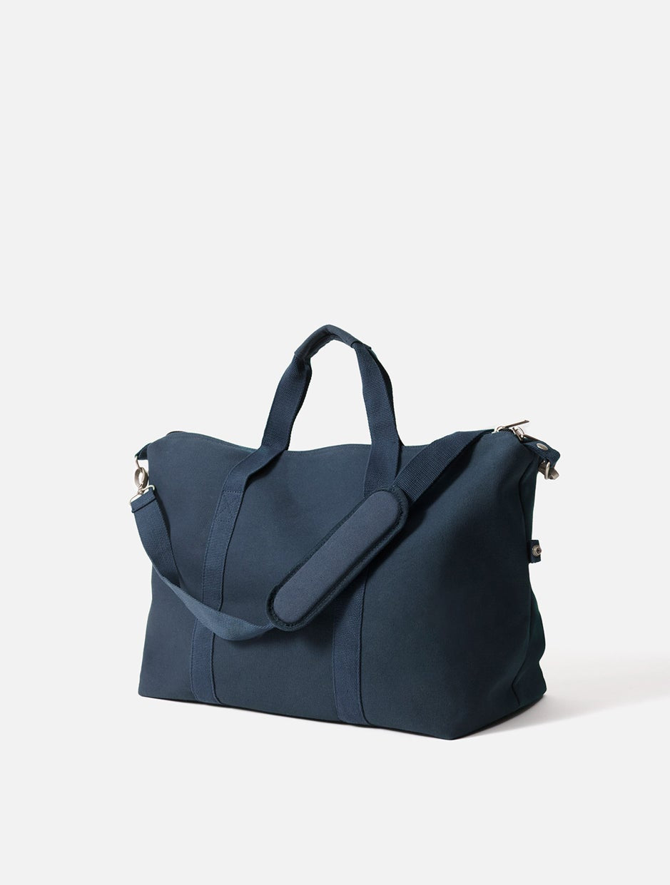 Canvas Weekender Bag | Navy OS