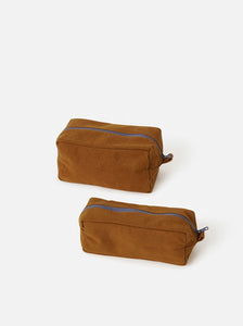 Marlo Contrast Wash Bag | Masala + Lupin